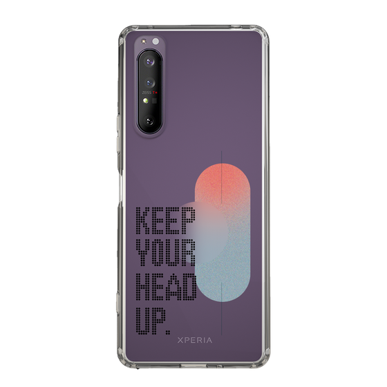 Slim Protection Case［ Original - Dot Overlay - KEEP YOUR HEAD UP/A ］