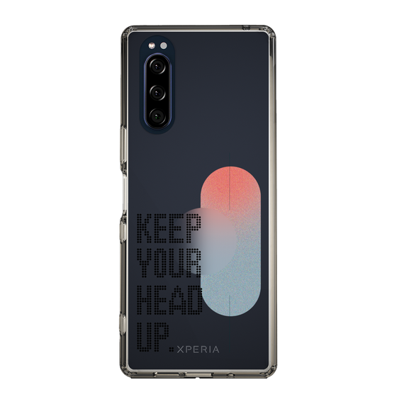 Slim Protection Case［ Original - Dot Overlay - KEEP YOUR HEAD UP/A ］