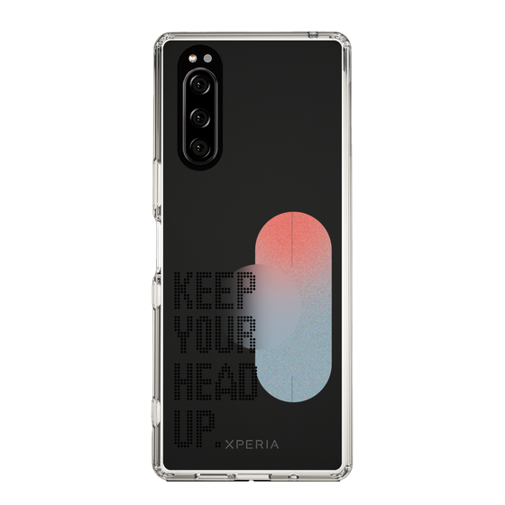 Slim Protection Case［ Original - Dot Overlay - KEEP YOUR HEAD UP/A ］