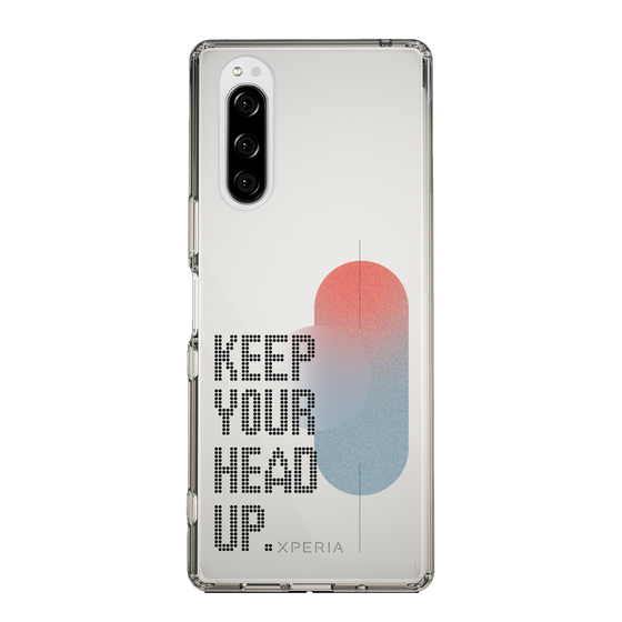 Slim Protection Case［ Original - Dot Overlay - KEEP YOUR HEAD UP/A ］