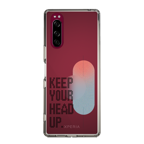 Slim Protection Case［ Original - Dot Overlay - KEEP YOUR HEAD UP/A ］