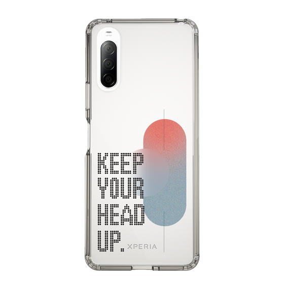 Slim Protection Case［ Original - Dot Overlay - KEEP YOUR HEAD UP/A ］