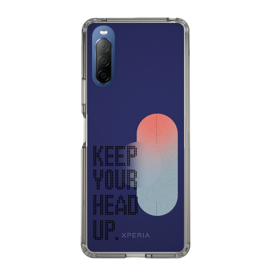 Slim Protection Case［ Original - Dot Overlay - KEEP YOUR HEAD UP/A ］