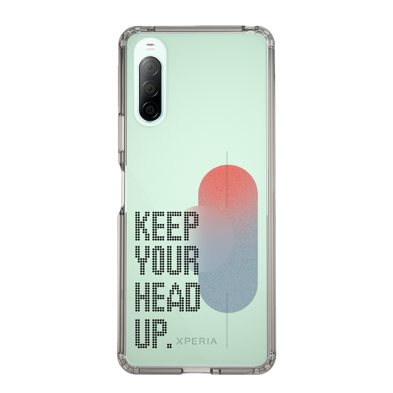 Slim Protection Case［ Original - Dot Overlay - KEEP YOUR HEAD UP/A ］