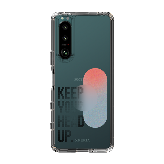 Slim Protection Case［ Original - Dot Overlay - KEEP YOUR HEAD UP/A ］