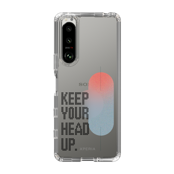 Slim Protection Case［ Original - Dot Overlay - KEEP YOUR HEAD UP/A ］