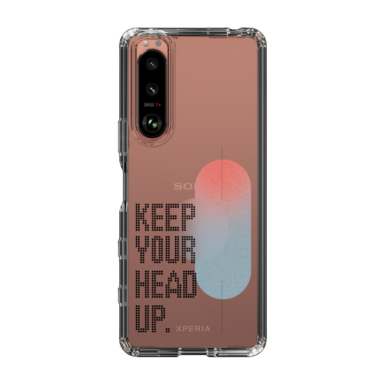 Slim Protection Case［ Original - Dot Overlay - KEEP YOUR HEAD UP/A ］