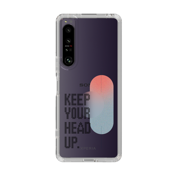 Slim Protection Case［ Original - Dot Overlay - KEEP YOUR HEAD UP/A ］