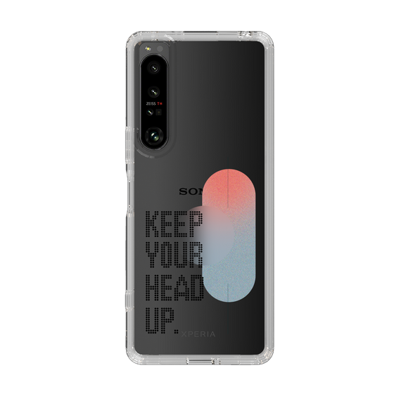 Slim Protection Case［ Original - Dot Overlay - KEEP YOUR HEAD UP/A ］