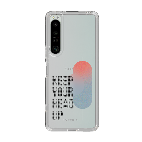 Slim Protection Case［ Original - Dot Overlay - KEEP YOUR HEAD UP/A ］