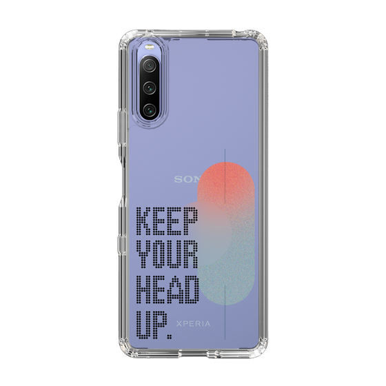 Slim Protection Case［ Original - Dot Overlay - KEEP YOUR HEAD UP/A ］