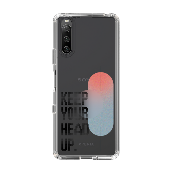 Slim Protection Case［ Original - Dot Overlay - KEEP YOUR HEAD UP/A ］