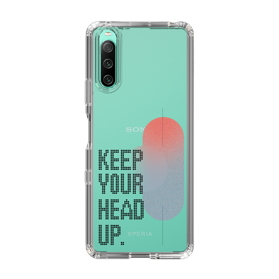 Slim Protection Case［ Original - Dot Overlay - KEEP YOUR HEAD UP/A ］