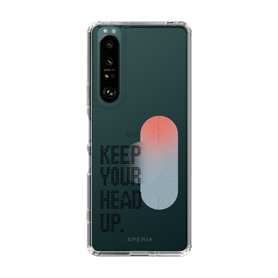 Slim Protection Case［ Original - Dot Overlay - KEEP YOUR HEAD UP/A ］