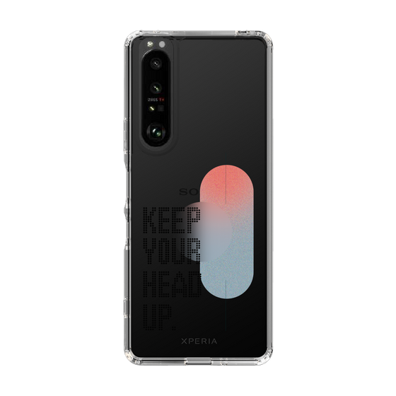 Slim Protection Case［ Original - Dot Overlay - KEEP YOUR HEAD UP/A ］