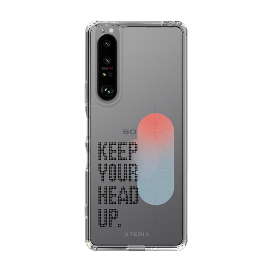 Slim Protection Case［ Original - Dot Overlay - KEEP YOUR HEAD UP/A ］