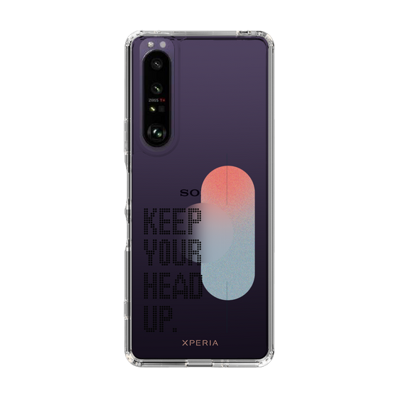 Slim Protection Case［ Original - Dot Overlay - KEEP YOUR HEAD UP/A ］