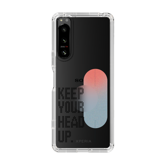 Slim Protection Case［ Original - Dot Overlay - KEEP YOUR HEAD UP/A ］