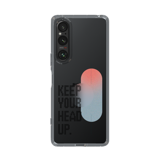 Slim Protection Case［ Original - Dot Overlay - KEEP YOUR HEAD UP/A ］