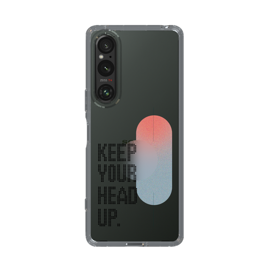 Slim Protection Case［ Original - Dot Overlay - KEEP YOUR HEAD UP/A ］