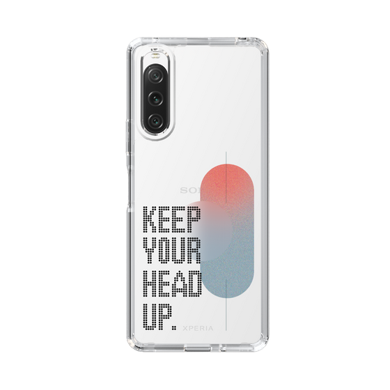 Slim Protection Case［ Original - Dot Overlay - KEEP YOUR HEAD UP/A ］