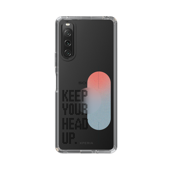 Slim Protection Case［ Original - Dot Overlay - KEEP YOUR HEAD UP/A ］