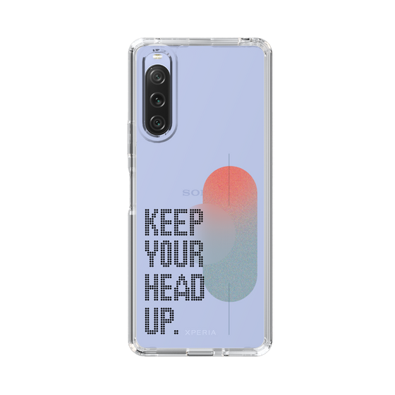 Slim Protection Case［ Original - Dot Overlay - KEEP YOUR HEAD UP/A ］