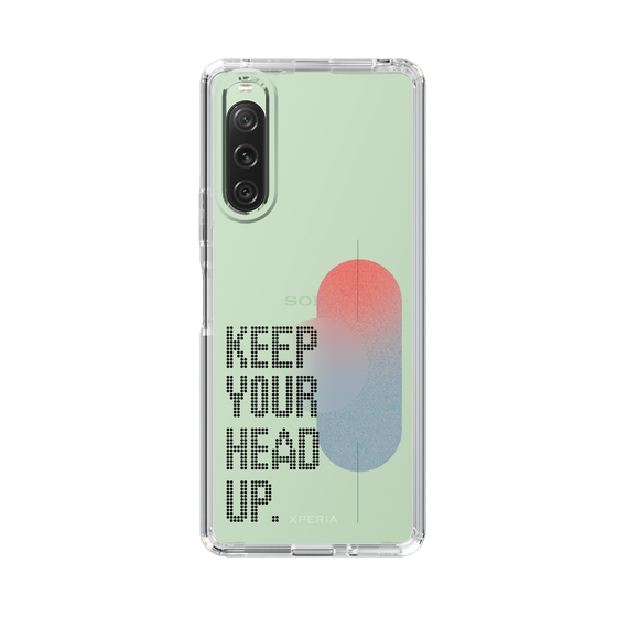 Slim Protection Case［ Original - Dot Overlay - KEEP YOUR HEAD UP/A ］