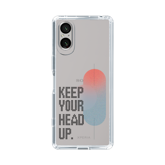 Slim Protection Case［ Original - Dot Overlay - KEEP YOUR HEAD UP/A ］