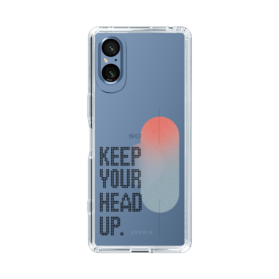 Slim Protection Case［ Original - Dot Overlay - KEEP YOUR HEAD UP/A ］