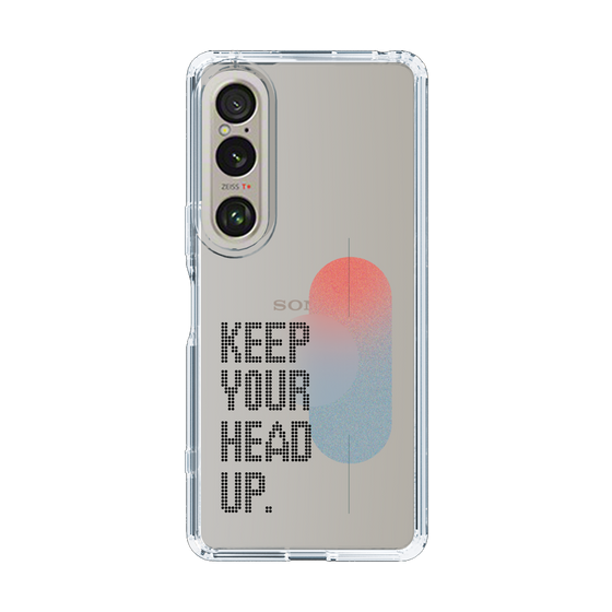 Slim Protection Case［ Original - Dot Overlay - KEEP YOUR HEAD UP/A ］