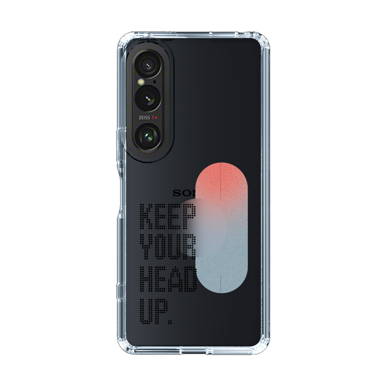 Slim Protection Case［ Original - Dot Overlay - KEEP YOUR HEAD UP/A ］