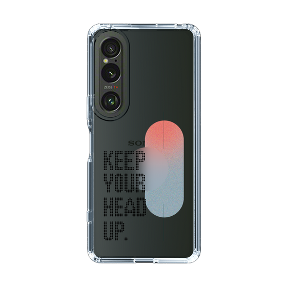 Slim Protection Case［ Original - Dot Overlay - KEEP YOUR HEAD UP/A ］