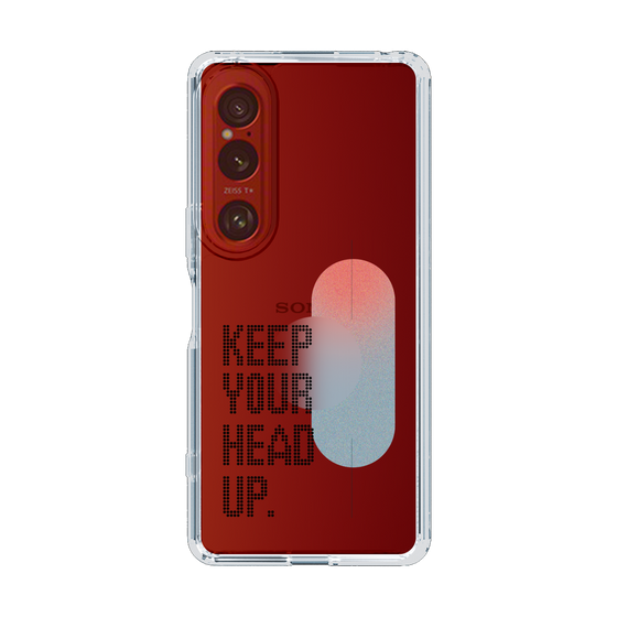 Slim Protection Case［ Original - Dot Overlay - KEEP YOUR HEAD UP/A ］