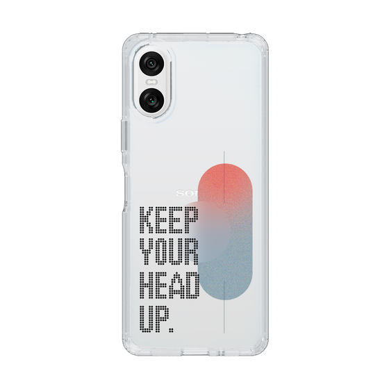 Slim Protection Case［ Original - Dot Overlay - KEEP YOUR HEAD UP/A ］