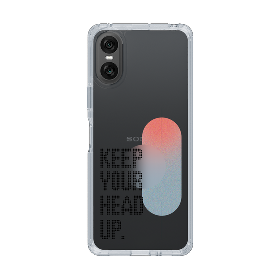 Slim Protection Case［ Original - Dot Overlay - KEEP YOUR HEAD UP/A ］