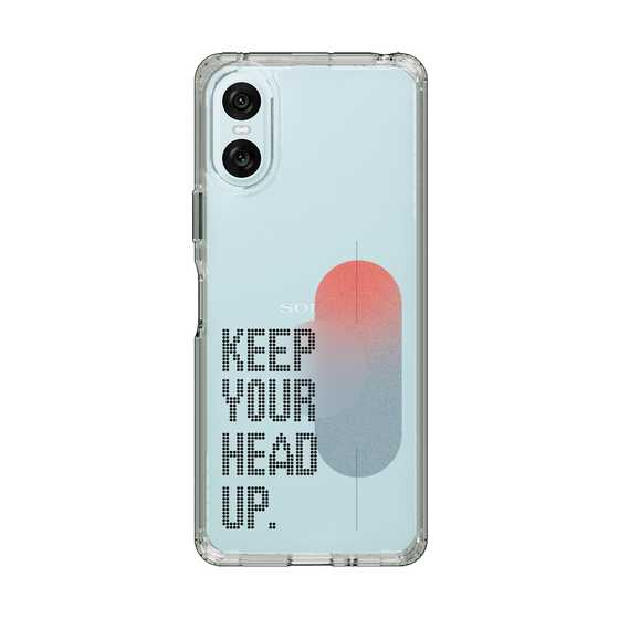 Slim Protection Case［ Original - Dot Overlay - KEEP YOUR HEAD UP/A ］
