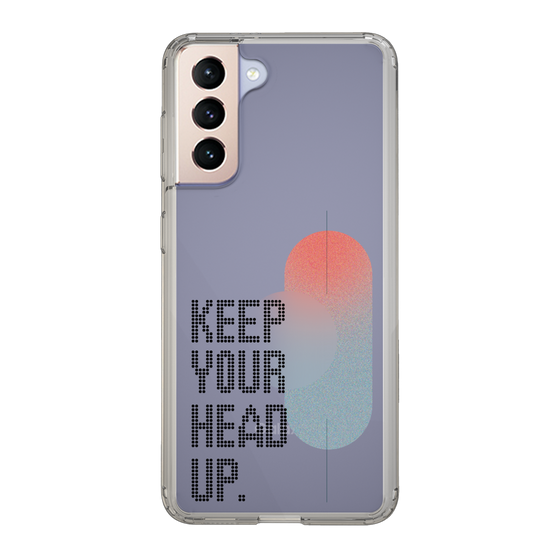 Slim Protection Case［ Original - Dot Overlay - KEEP YOUR HEAD UP/A ］