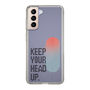 Slim Protection Case［ Original - Dot Overlay - KEEP YOUR HEAD UP/A ］