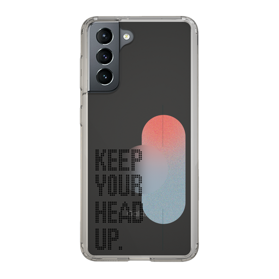 Slim Protection Case［ Original - Dot Overlay - KEEP YOUR HEAD UP/A ］