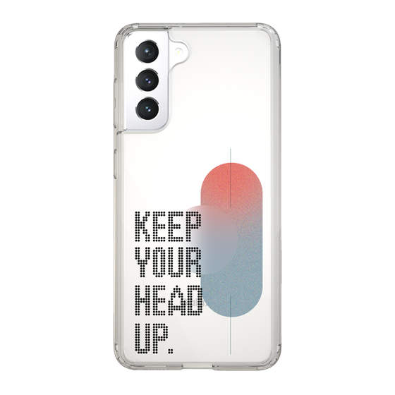 Slim Protection Case［ Original - Dot Overlay - KEEP YOUR HEAD UP/A ］
