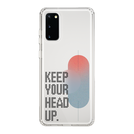 Slim Protection Case［ Original - Dot Overlay - KEEP YOUR HEAD UP/A ］