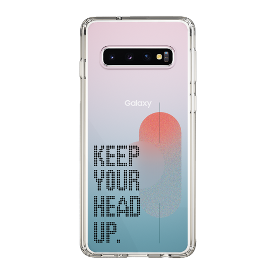 Slim Protection Case［ Original - Dot Overlay - KEEP YOUR HEAD UP/A ］