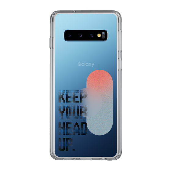 Slim Protection Case［ Original - Dot Overlay - KEEP YOUR HEAD UP/A ］