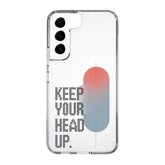 Slim Protection Case［ Original - Dot Overlay - KEEP YOUR HEAD UP/A ］