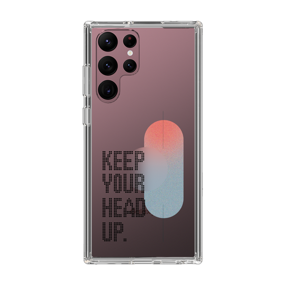 Slim Protection Case［ Original - Dot Overlay - KEEP YOUR HEAD UP/A ］