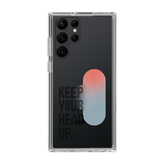 Slim Protection Case［ Original - Dot Overlay - KEEP YOUR HEAD UP/A ］