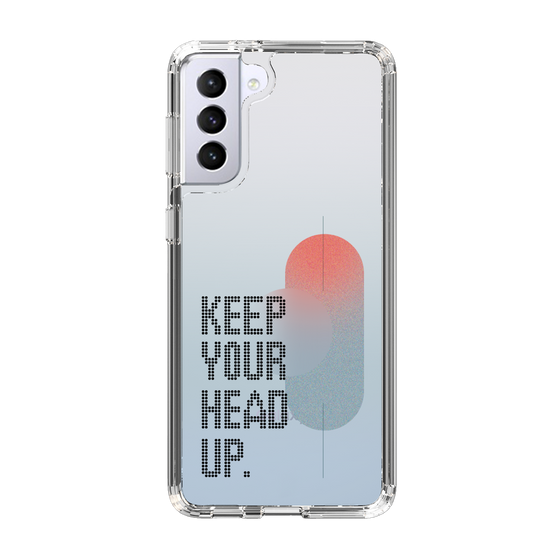 Slim Protection Case［ Original - Dot Overlay - KEEP YOUR HEAD UP/A ］