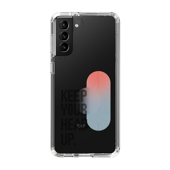 Slim Protection Case［ Original - Dot Overlay - KEEP YOUR HEAD UP/A ］