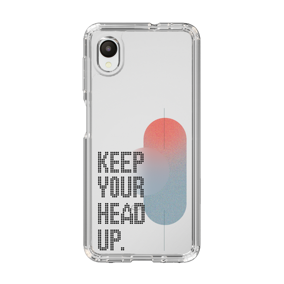 Slim Protection Case［ Original - Dot Overlay - KEEP YOUR HEAD UP/A ］